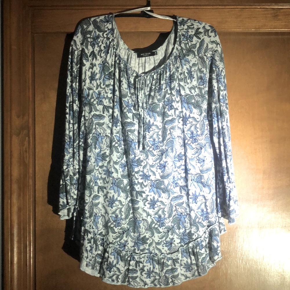 Max Jeans Floral Boho Top